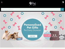 Tablet Screenshot of mypetgiftbox.com